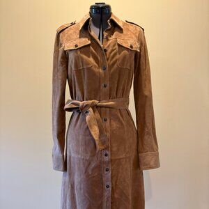 Per Se size 0 suede dress